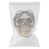 Maxbell 3D Skull with Glasses Ornament Steampunk Cyber Goth Home Decorative Craft - Aladdin Shoppers