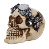 Maxbell 3D Skull with Glasses Ornament Steampunk Cyber Goth Home Decorative Craft - Aladdin Shoppers