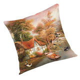 Maxbell Flannel Throw Waist Pillow Case Home Bed Decorative Gift Cushion Cover #6