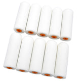 Maxbell 10Pieces Paint Foam Sponge Rollers Decorators Brush + 1Piece Iron Handle - Aladdin Shoppers