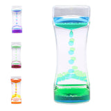 Maxbell Maxbell 2Pieces Floating Color Mix Oil Liquid Bubbler Motion Timer Hour Glass Decor