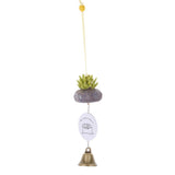 Maxbell Brass Windchime Hanging Bell Charm Succulent Decor Gift Feng Shui Ornament#4 - Aladdin Shoppers