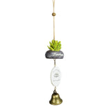 Maxbell Brass Windchime Hanging Bell Charm Succulent Decor Gift Feng Shui Ornament#4 - Aladdin Shoppers