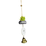 Maxbell Brass Windchime Hanging Bell Charm Succulent Decor Gift Feng Shui Ornament#4 - Aladdin Shoppers