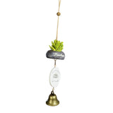 Maxbell Brass Windchime Hanging Bell Charm Succulent Decor Gift Feng Shui Ornament#4 - Aladdin Shoppers