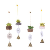 Maxbell Brass Windchime Hanging Bell Charm Succulent Decor Gift Feng Shui Ornament#4 - Aladdin Shoppers