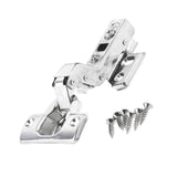 Maxbell 2 Pieces Stainless Steel Cabinet Cupboard Door Hinge Furniture Hardware