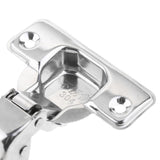 Maxbell 2 Pieces Stainless Steel Cabinet Cupboard Door Hinge Furniture Hardware