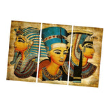 Maxbell 3Pcs DIY Canvas Modern Deco Wall Painting King Of Egypt No Framed 35x70cm M - Aladdin Shoppers