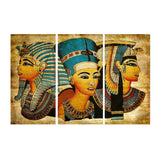Maxbell 3Pcs DIY Canvas Modern Deco Wall Painting King Of Egypt No Framed 40x80cm L - Aladdin Shoppers