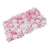 Maxbell 8 Pieces Artificial Flower Wall Panels Wedding Venue Decor Hot Pink
