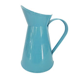 Maxbell 2pcs Wrought Iron Shabby Chic Metal Jug Vase Pitcher Flower Holder for Home Wedding Decoration - Aladdin Shoppers