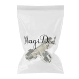 Maxbell T Shape Air Line Hose Compressor Fitting Connector Quick Release Set #2 8mm - Aladdin Shoppers