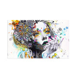 Maxbell 2 Panel Canvas Oil Painting Art Picture - Girl