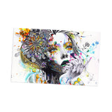 Maxbell 2 Panel Canvas Oil Painting Art Picture - Girl