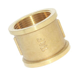 Maxbell Brass Double Head Hoop connector Water Pipes Threaded Fittings #3 1.2" - Aladdin Shoppers