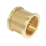 Maxbell Brass Double Head Hoop connector Water Pipes Threaded Fittings #3 1.2" - Aladdin Shoppers