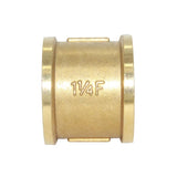 Maxbell Brass Double Head Hoop connector Water Pipes Threaded Fittings #3 1.2" - Aladdin Shoppers