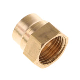 Maxbell Brass Double Head Hoop connector Water Pipes Threaded Fittings #5 1/2"-3/8" - Aladdin Shoppers