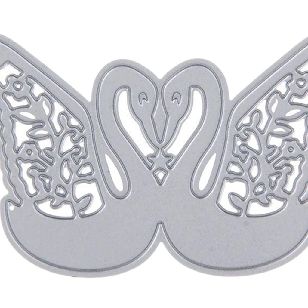 Maxbell Maxbell Metal Cutting Dies Stencil DIY Scrapbooking Embossing Card Swan