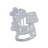 Maxbell Metal Cutting Dies Stencil DIY Scrapbooking Embossing Card Hobbyhorse - Aladdin Shoppers
