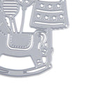 Maxbell Metal Cutting Dies Stencil DIY Scrapbooking Embossing Card Hobbyhorse - Aladdin Shoppers