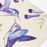Maxbell 2 pcs Mediterranean Cotton Table Mat Rectangular Heat-insulated Place Mats