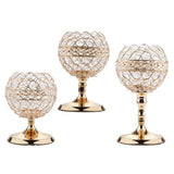 Maxbell 4x Bling Crystal Votive Tealight Candle Holders Wedding Table Centerpieces
