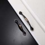 Maxbell 154mm Wardrobe Door Handle Pull Furniture Cupboard Cabinet Drawer Knob-Black