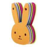 Maxbell 10 Pieces Bunting Garland Bunny Bear Hanging Banner Color Rabbit - Aladdin Shoppers