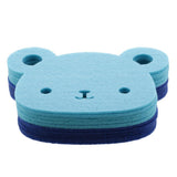 Maxbell 10 Pieces Bunting Garland Bunny Bear Hanging Banner Blue Bear - Aladdin Shoppers