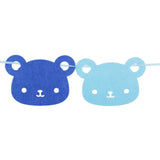 Maxbell 10 Pieces Bunting Garland Bunny Bear Hanging Banner Blue Bear - Aladdin Shoppers