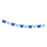 Maxbell 10 Pieces Bunting Garland Bunny Bear Hanging Banner Blue Bear - Aladdin Shoppers