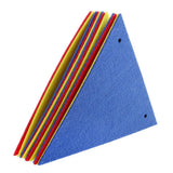 Maxbell Felt Flags Bunting Garland Banner Party Hanging Decor Triangle Flags - Aladdin Shoppers