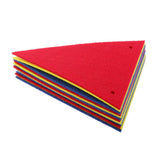 Maxbell Felt Flags Bunting Garland Banner Party Hanging Decor Triangle Flags - Aladdin Shoppers