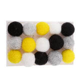 Maxbell Felt Flags Bunting Garland Banner Party Hanging Decor Ball 4 Colors A - Aladdin Shoppers