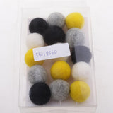 Maxbell Felt Flags Bunting Garland Banner Party Hanging Decor Ball 4 Colors A - Aladdin Shoppers