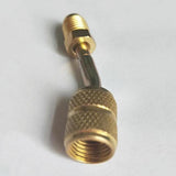 Maxbell Split Ductless Service Port Adapter Connector, 5/16" SAE Female to 1/4" Sae Male - Aladdin Shoppers