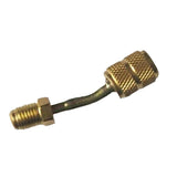 Maxbell Split Ductless Service Port Adapter Connector, 5/16" SAE Female to 1/4" Sae Male - Aladdin Shoppers