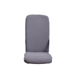 Thicken Chair Cover Comfortable Office  Seat Swivel Chair Slipcover Gray