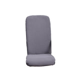 Thicken Chair Cover Comfortable Office  Seat Swivel Chair Slipcover Gray