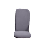 Thicken Chair Cover Comfortable Office  Seat Swivel Chair Slipcover Gray