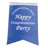 Maxbell Children's Birthday Party Paper Flags Banner Hanging Pennant Garden Decor C - Aladdin Shoppers
