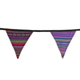 Maxbell Calico Bunting Floral Autumn Banner Patchwork Garland Gingham Home Decor A - Aladdin Shoppers