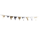 Maxbell Cotton Flags Banner Hanging Pennant Birthday Party Hollowen Garden Decor G - Aladdin Shoppers