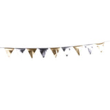 Maxbell Cotton Flags Banner Hanging Pennant Birthday Party Hollowen Garden Decor G - Aladdin Shoppers