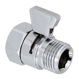 Brass Chrome Shower Head Valve Lever Control Valve for Shower Tap Adapter