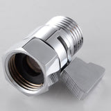 Brass Chrome Shower Head Valve Lever Control Valve for Shower Tap Adapter