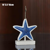 Maxbell 6Pieces Nautical Memo Clip Place Card Holder Table Number Picture Note Stand - Aladdin Shoppers
