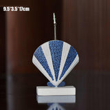 Maxbell 6Pieces Nautical Memo Clip Place Card Holder Table Number Picture Note Stand - Aladdin Shoppers